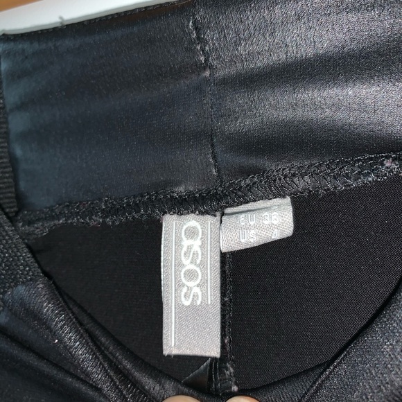 🖤 ASOS Faux leather look leggings w/elastic waist - Picture 5 of 5